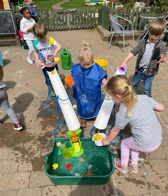 outdoor play in Barwell